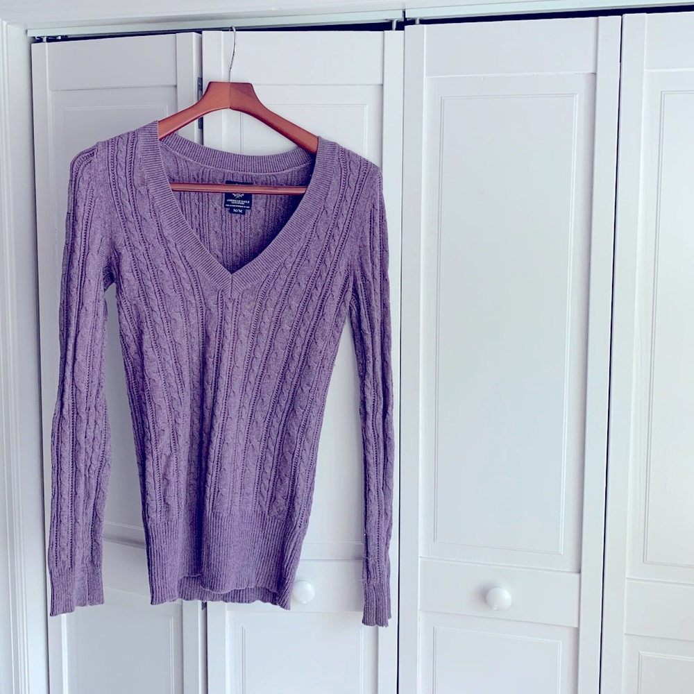 American Eagle V-Neck Sweater, Medium